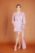 Alhambra x GS: The Miuccia Stylish Silk Dress in Blush